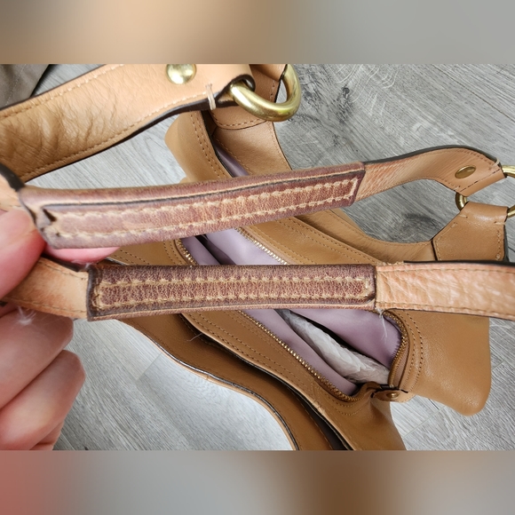 Coach Camel Hobo bag and matching wallet - Picture 8 of 14